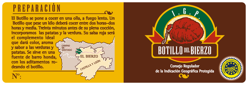 contraetiqueta botillo del Bierzo