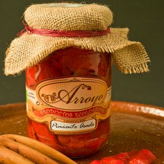 Pimientos asados ecológicos del bierzo Arroyo. 212cc.-FIN DE TEMPORADA
