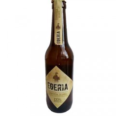 Cerveza artesana Egeria Rubia 33cl. Ecológica -Caja de 6 unidades