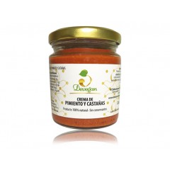 Pate de pimiento y castañas 225gr