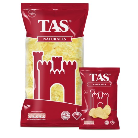 Patatas fritas TAS Natural. 1Bolsas de 240gr